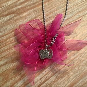 Heart necklace for Valentine